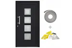 vidaXL 279188 Front Door Anthracite 98x190cm vidaXL 279188 Front Door Anthracite 98x190cm