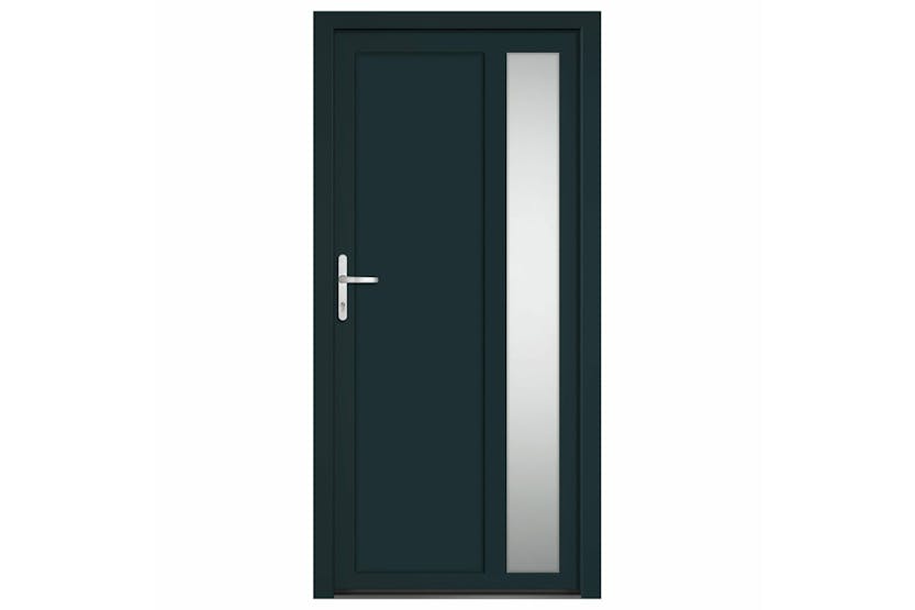 vidaXL 3157100 Front Door Anthracite 98x200cm Pvc vidaXL 3157100 Front Door Anthracite 98x200cm Pvc