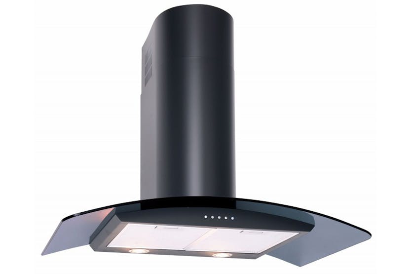Luxair 100cm Curved Glass Cooker Hood | LA100CVDBLK Luxair 100cm Curved Glass Cooker Hood | LA100CVDBLK