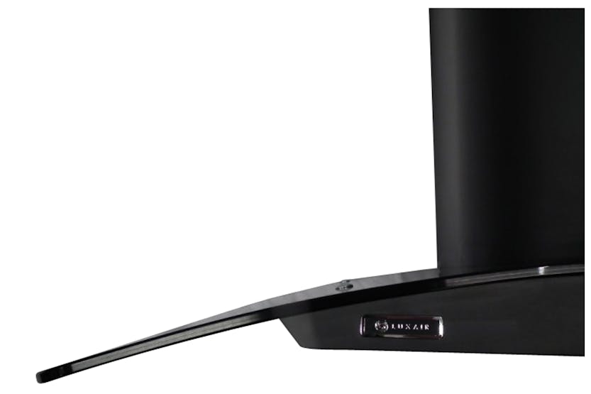 Luxair 100cm Curved Glass Cooker Hood | LA100CVDBLK Luxair 100cm Curved Glass Cooker Hood | LA100CVDBLK