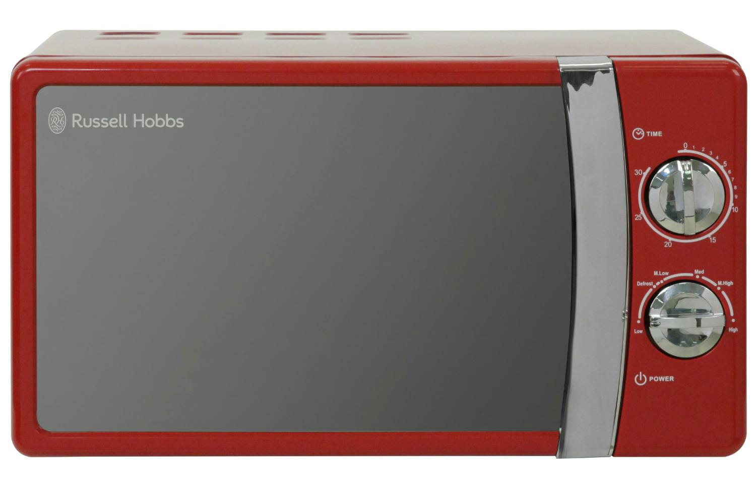 Russell Hobbs 17L 700W Freestanding Solo Microwave | RHMM701R | Red