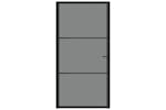 vidaXL 350563 Interior Door 102.5x201.5cm Black Esg Glass And Aluminium vidaXL 350563 Interior Door 102.5x201.5cm Black Esg Glass And Aluminium