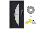vidaXL 279218 Front Door Anthracite 98x190cm vidaXL 279218 Front Door Anthracite 98x190cm