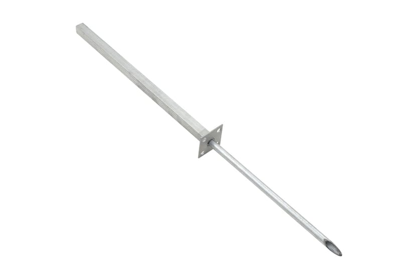 vidaXL 45045 Replacement Steel Feet 2 Pcs 115cm Silver vidaXL 45045 Replacement Steel Feet 2 Pcs 115cm Silver