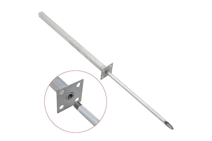 vidaXL 45045 Replacement Steel Feet 2 Pcs 115cm Silver vidaXL 45045 Replacement Steel Feet 2 Pcs 115cm Silver