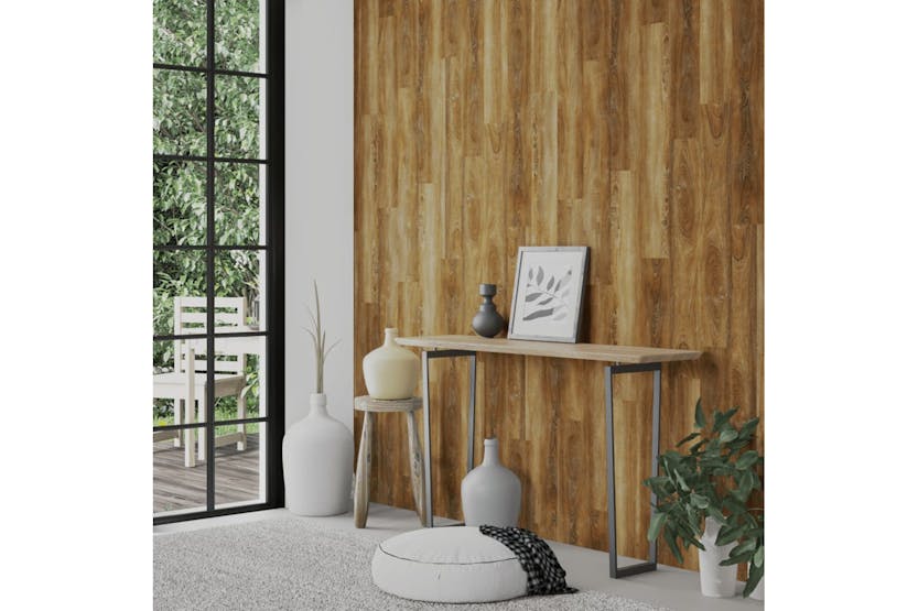 vidaXL 3189148 Wall Panels Wood Look Brown Pvc 4.12 m² vidaXL 3189148 Wall Panels Wood Look Brown Pvc 4.12 m²