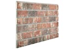vidaXL 332922 3d Wall Panels With Dark Brown & Grey Brick Design 10 Pcs Eps vidaXL 332922 3d Wall Panels With Dark Brown & Grey Brick Design 10 Pcs Eps