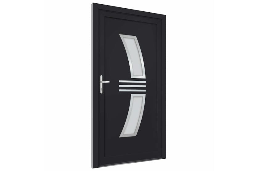 vidaXL 3187934 Front Door Anthracite 108x200cm Pvc vidaXL 3187934 Front Door Anthracite 108x200cm Pvc