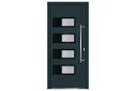 vidaXL 3157069 Front Door Anthracite 100x210cm Aluminium And Pvc vidaXL 3157069 Front Door Anthracite 100x210cm Aluminium And Pvc