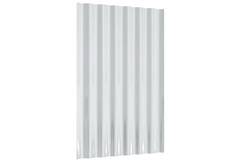 vidaXL 319128 Roof Panels 36 Pcs Powder-coated Steel Green 60x36cm vidaXL 319128 Roof Panels 36 Pcs Powder-coated Steel Green 60x36cm