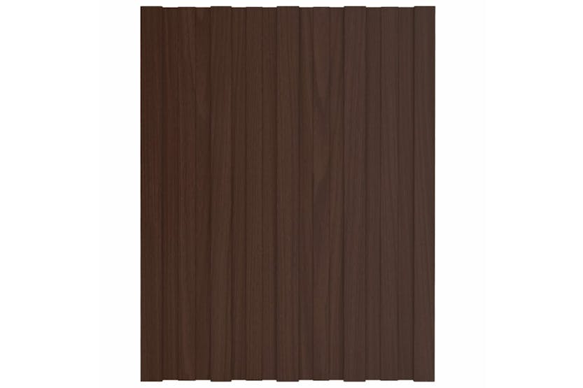 vidaXL 317194 Roof Panels 36 Pcs Galvanised Steel Brown 60x45cm vidaXL 317194 Roof Panels 36 Pcs Galvanised Steel Brown 60x45cm