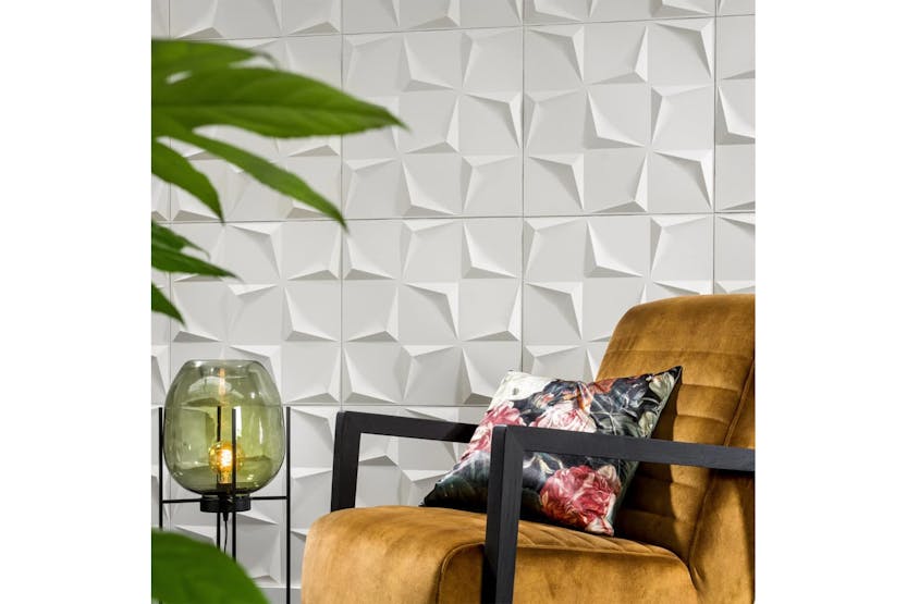 Wallart 438337 3d Wall Panels Beau 12 Pcs Ga-wa28 Wallart 438337 3d Wall Panels Beau 12 Pcs Ga-wa28