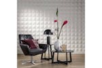 Wallart 276199 24 Pcs 3d Wall Panels Ga-wa07 Cubes Wallart 276199 24 Pcs 3d Wall Panels Ga-wa07 Cubes