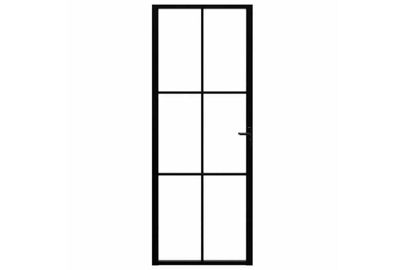 vidaXL 151202 Interior Door | Black & Transparent vidaXL 151202 Interior Door | Black & Transparent