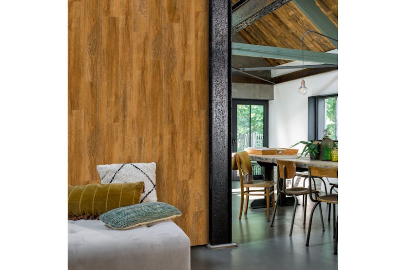 Wallart 432696 Wood Look Planks Reclaimed Oak Rusty Brown Wallart 432696 Wood Look Planks Reclaimed Oak Rusty Brown