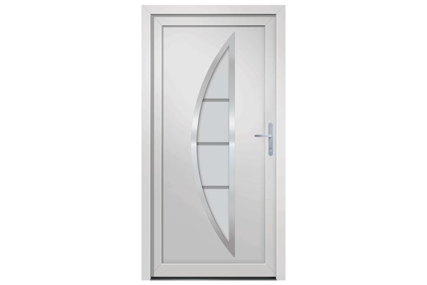 vidaXL 3187870 Front Door White 98x208cm Pvc vidaXL 3187870 Front Door White 98x208cm Pvc