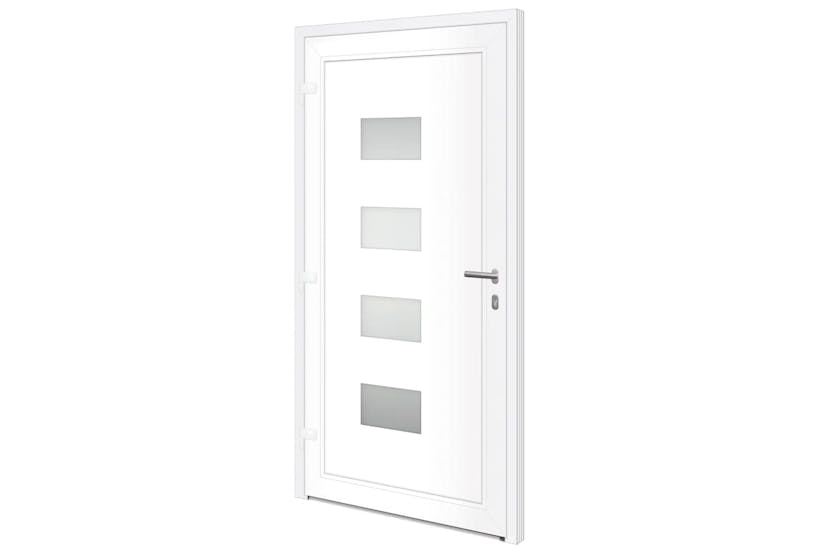 vidaXL 3157071 Front Door Anthracite 100x200cm Aluminium And Pvc vidaXL 3157071 Front Door Anthracite 100x200cm Aluminium And Pvc