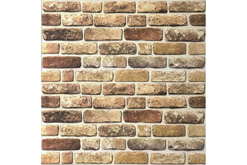 vidaXL 332926 3d Wall Panels With Dark Sand Brick Design 10 Pcs Eps vidaXL 332926 3d Wall Panels With Dark Sand Brick Design 10 Pcs Eps