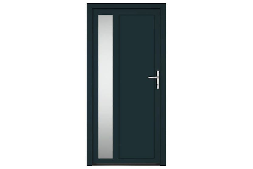 vidaXL 3157103 Front Door Anthracite 98x200cm Pvc vidaXL 3157103 Front Door Anthracite 98x200cm Pvc