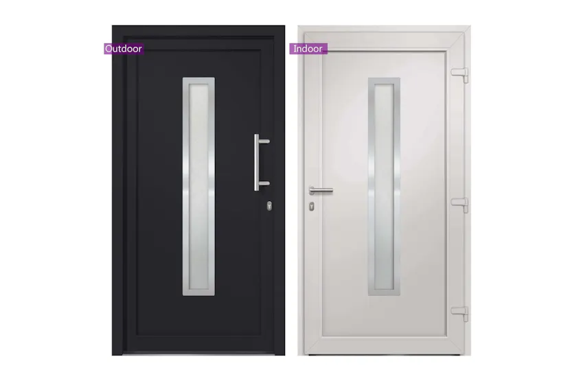 vidaXL 279246 Front Door Anthracite 108x208cm vidaXL 279246 Front Door Anthracite 108x208cm