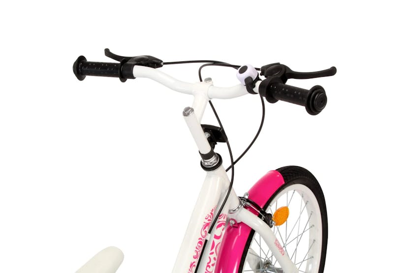 vidaXL 92187 Kids Bike 24 Inch Pink And White vidaXL 92187 Kids Bike 24 Inch Pink And White