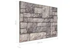 vidaXL 149586 3d Wall Panels With Light Grey Brick Design 10 Pcs Eps vidaXL 149586 3d Wall Panels With Light Grey Brick Design 10 Pcs Eps