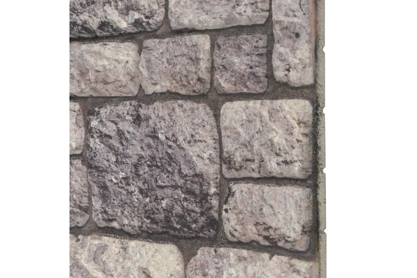 vidaXL 149586 3d Wall Panels With Light Grey Brick Design 10 Pcs Eps vidaXL 149586 3d Wall Panels With Light Grey Brick Design 10 Pcs Eps