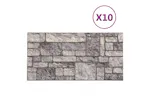 vidaXL 149586 3d Wall Panels With Light Grey Brick Design 10 Pcs Eps vidaXL 149586 3d Wall Panels With Light Grey Brick Design 10 Pcs Eps