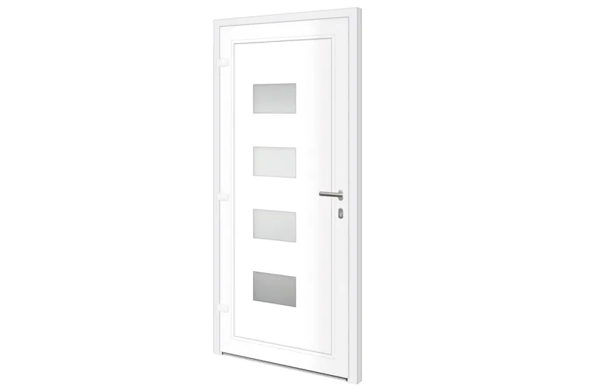 vidaXL 3157072 Front Door Anthracite 100x210cm Aluminium And Pvc vidaXL 3157072 Front Door Anthracite 100x210cm Aluminium And Pvc