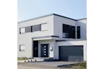 vidaXL 3157072 Front Door Anthracite 100x210cm Aluminium And Pvc vidaXL 3157072 Front Door Anthracite 100x210cm Aluminium And Pvc