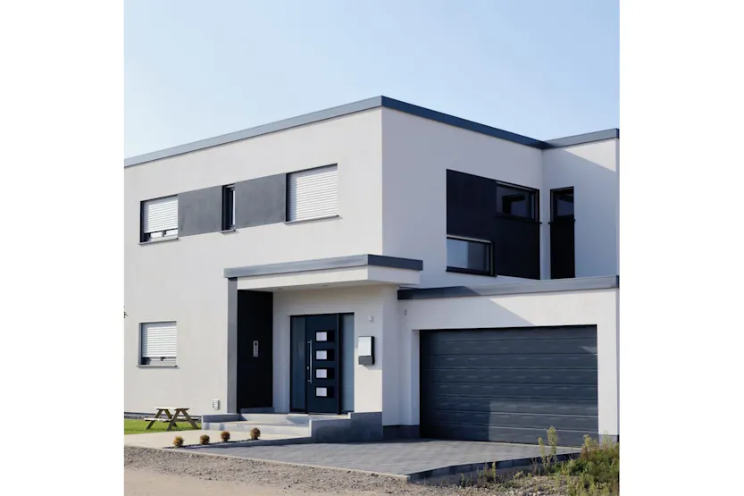 vidaXL 3157072 Front Door Anthracite 100x210cm Aluminium And Pvc vidaXL 3157072 Front Door Anthracite 100x210cm Aluminium And Pvc