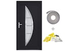 vidaXL 3187875 Front Door Anthracite 98x200cm Pvc vidaXL 3187875 Front Door Anthracite 98x200cm Pvc