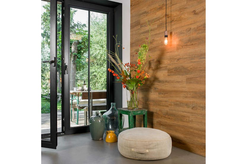 Wallart 432696 Wood Look Planks Reclaimed Oak Rusty Brown Wallart 432696 Wood Look Planks Reclaimed Oak Rusty Brown