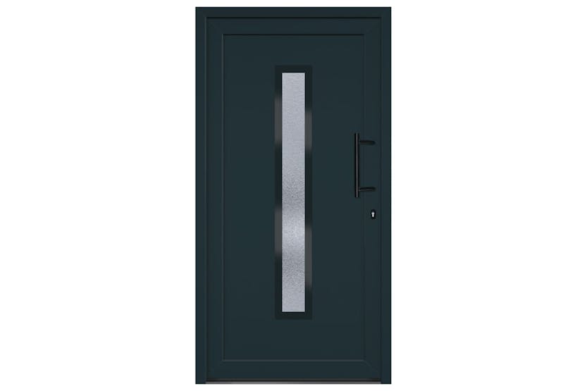 vidaXL 3157093 Front Door Anthracite 108x208cm Pvc vidaXL 3157093 Front Door Anthracite 108x208cm Pvc