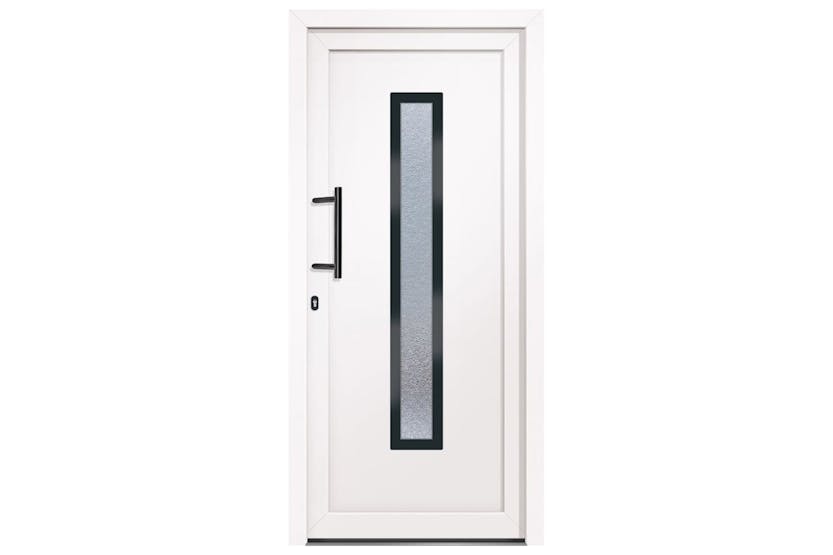 vidaXL 3157076 Front Door White 98x208cm Pvc vidaXL 3157076 Front Door White 98x208cm Pvc