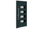 vidaXL 3157072 Front Door Anthracite 100x210cm Aluminium And Pvc vidaXL 3157072 Front Door Anthracite 100x210cm Aluminium And Pvc