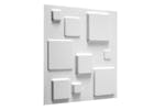 Wallart 276201 24 Pcs 3d Wall Panels Ga-wa09 Squares Wallart 276201 24 Pcs 3d Wall Panels Ga-wa09 Squares