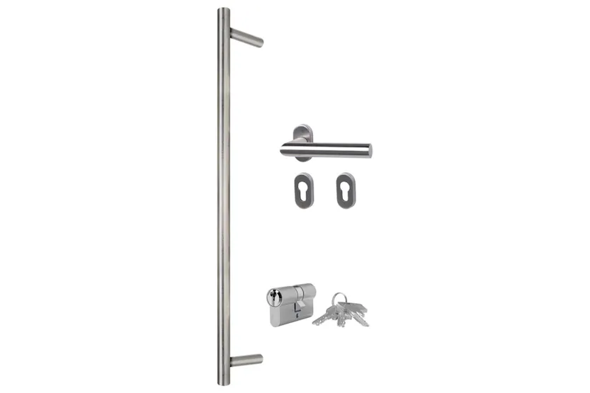 vidaXL 3157072 Front Door Anthracite 100x210cm Aluminium And Pvc vidaXL 3157072 Front Door Anthracite 100x210cm Aluminium And Pvc