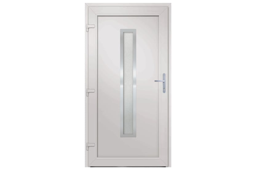 vidaXL 3187900 Front Door Anthracite 98x208cm Pvc vidaXL 3187900 Front Door Anthracite 98x208cm Pvc