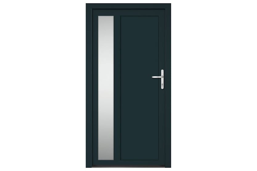 vidaXL 3157105 Front Door Anthracite 108x208cm Pvc vidaXL 3157105 Front Door Anthracite 108x208cm Pvc