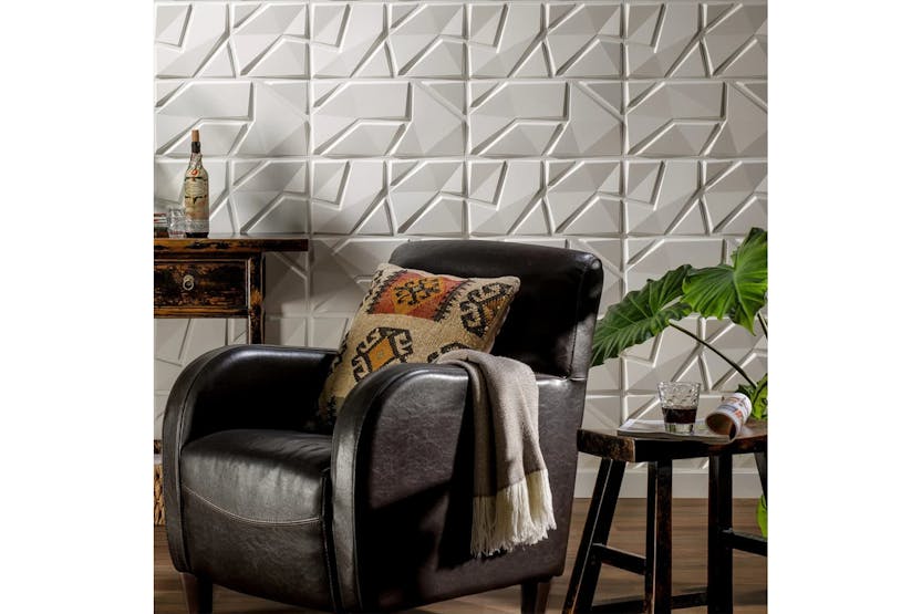 Wallart 438340 3d Wall Panels Liam 12 Pcs Ga-wa31 Wallart 438340 3d Wall Panels Liam 12 Pcs Ga-wa31