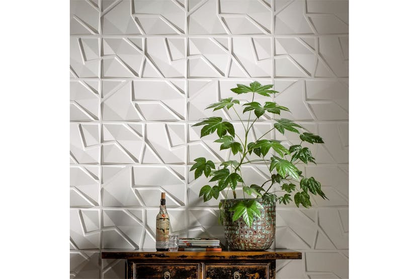 Wallart 438340 3d Wall Panels Liam 12 Pcs Ga-wa31 Wallart 438340 3d Wall Panels Liam 12 Pcs Ga-wa31