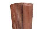 vidaXL 317154 Double-sided Garden Fence 110x300cm Brown vidaXL 317154 Double-sided Garden Fence 110x300cm Brown