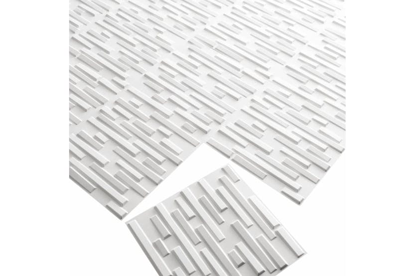 Wallart 412827 3d Wall Panels Ventura 12 Pcs Ga-wa13 Wallart 412827 3d Wall Panels Ventura 12 Pcs Ga-wa13