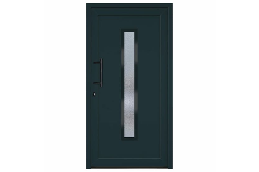 vidaXL 3157088 Front Door Anthracite 108x208cm Pvc vidaXL 3157088 Front Door Anthracite 108x208cm Pvc
