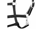 vidaXL 90891 Real Leather Headcollar Stable Halter Adjustable Black Full vidaXL 90891 Real Leather Headcollar Stable Halter Adjustable Black Full