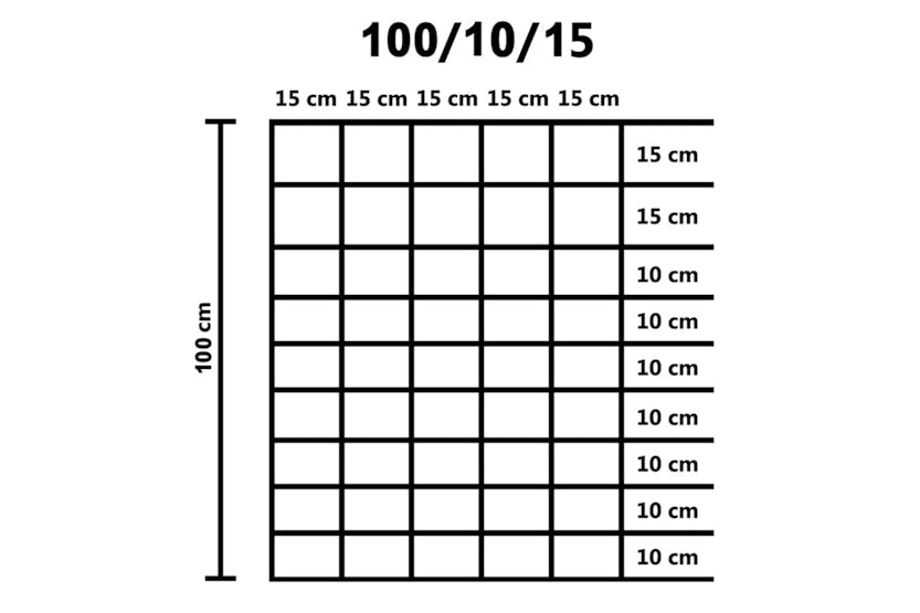 vidaXL 149512 Garden Fence Galvanised Steel 50x1 M Silver vidaXL 149512 Garden Fence Galvanised Steel 50x1 M Silver