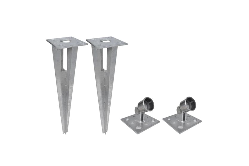 vidaXL 141507 Chain Link Fence With Posts Spike Galvanised Steel 25x1 M vidaXL 141507 Chain Link Fence With Posts Spike Galvanised Steel 25x1 M