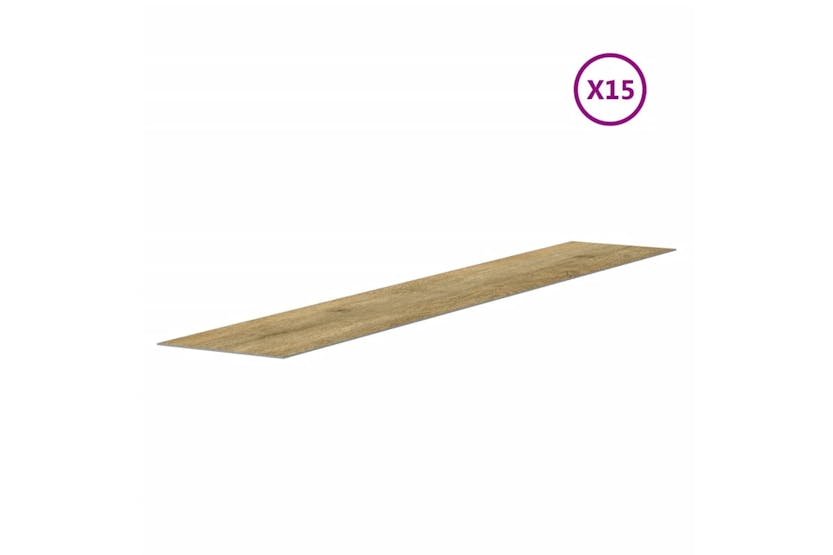 Vidaxl Wall Panels Wood Look Brown Pvc 2.06 M² Vidaxl Wall Panels Wood Look Brown Pvc 2.06 M²