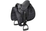 vidaXL 91179 Pony Saddle Set 10" Black vidaXL 91179 Pony Saddle Set 10" Black